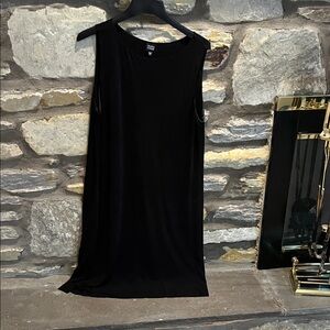 Eileen Fisher Black Sleeveless Dress